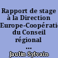 Rapport de stage à la Direction Europe-Coopérations du Conseil régional de Poitou-Charentes