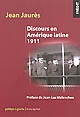 Discours en Amérique latine : 1911
