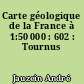 Carte géologique de la France à 1:50 000 : 602 : Tournus