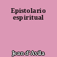 Epistolario espiritual