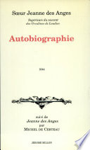 Autobiographie : Jeanne des Anges