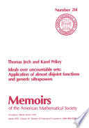 Ideals over uncountable sets : application of almost disjoint functions and generic ultrapowers