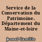 Service de la Conservation du Patrimoine. Département du Maine-et-loire