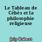Le Tableau de Cébès et la philosophie religieuse