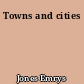 Towns and cities