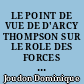 LE POINT DE VUE DE D'ARCY THOMPSON SUR LE ROLE DES FORCES PHYSIQUES SUR LES FORMES DU VIVANT