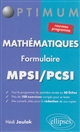 Mathématiques : formulaire MPSI/PCSI