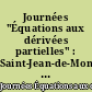 Journées "Équations aux dérivées partielles" : Saint-Jean-de-Monts, 30 mai au 3 juin 1994
