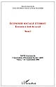 Économie et droit du travail : XXVIe Journées de l'Association d'économie sociale (AES), Nancy,7 et 8 septembre 2006
