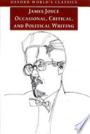 Occasional, critical and political writings