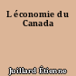 L économie du Canada
