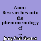 Aion : Researches into the phenomenology of the self : 1