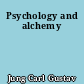 Psychology and alchemy