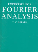Exercises for Fourier analysis