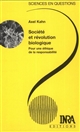 Société et révolution biologique : pour une éthique de la responsabilité : une conférence-débat à l'INRA, 24 octobre 1995