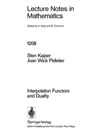 Interpolation functors and duality