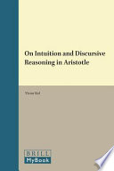 On intuition and discursive reasoning in Aristotle