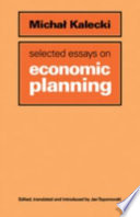 Selected essays on economic planning