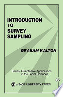 Introduction to survey sampling