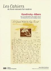 Kandinsky-Albers : une correspondance des années trente