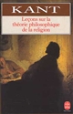 Leçons sur la théorie philosophique de la religion