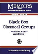 Black box classical groups