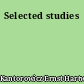 Selected studies