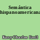 Semántica hispanoamericana