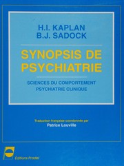Synopsis de la psychiatrie : sciences du comportement : psychiatrie clinique