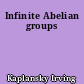 Infinite Abelian groups