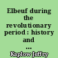 Elbeuf during the revolutionary period : history and social structure