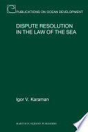 Dispute resolution in the law of the sea