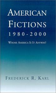American fictions, 1980-2000 : whose America is it anyway?