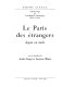 Le Paris des étrangers : depuis un siècle