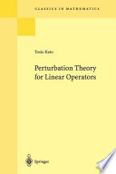 Perturbation theory for linear operators