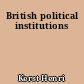 British political institutions