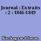 Journal : Extraits : 2 : 1846-1849