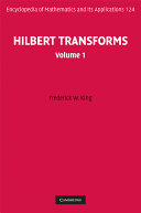 Hilbert transforms