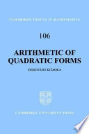 Arithmetic of quadratic forms
