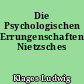Die Psychologischen Errungenschaften Nietzsches