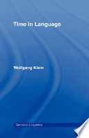 Time in language