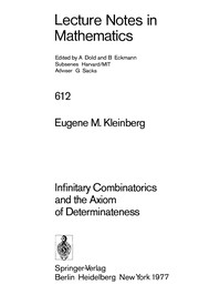 Infinitary combinatorics and the axiom of determinateness