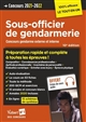 Sous-officier de gendarmerie : concours gendarme externe et interne