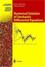 Numerical solution of stochastic differential equations