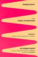 Problem book in the theory of functions : Volume I : Problems in the elementary theory of functions