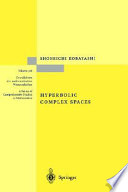 Hyperbolic complex spaces
