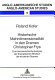 Historische Mehrdimensionalität in den Dramen Christopher Frys : eine hermeneutische Analyse der thematischen Struktur der einzelnen Dramen