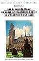 Les cours généraux de droit international public de l'Académie de La Haye