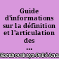 Guide d'informations sur la définition et l'articulation des responsabilités et des rôles de l'Etat, des communes et du Conservatoire du littoral