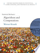 Statistical mechanics : algorithms and computations
